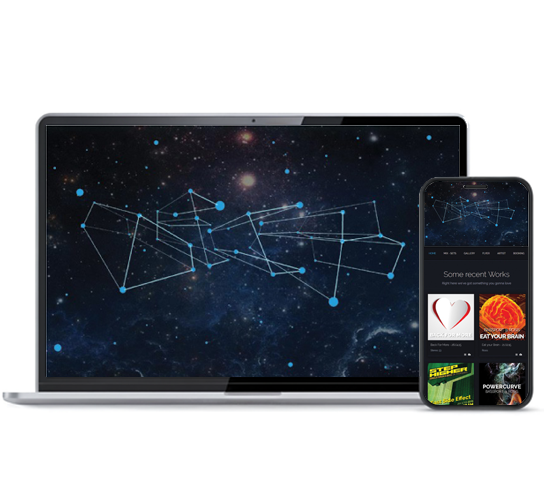 Online-Präsenz für DJ DECK